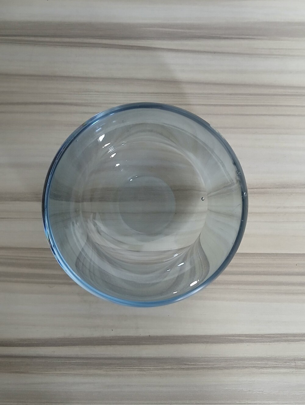 Vintage MCM Holmegaard Per Lutken Signed 4" Blue Art Glass Bowl Denmark - Picture 6 of 16
